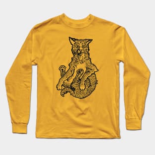 A Levity of Animals: The Cat's Meow Long Sleeve T-Shirt
